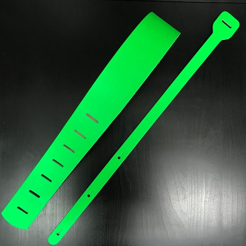 Guitar Strap - Fluorescent Green